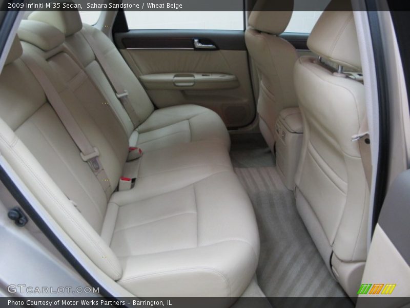 Sahara Sandstone / Wheat Beige 2009 Infiniti M 35 Sedan
