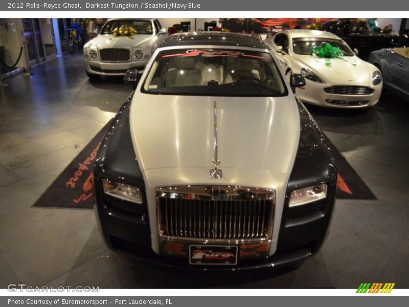 Darkest Tungston / Seashell/Navy Blue 2012 Rolls-Royce Ghost