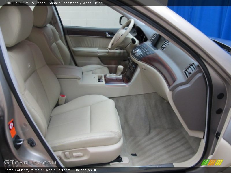 Sahara Sandstone / Wheat Beige 2009 Infiniti M 35 Sedan