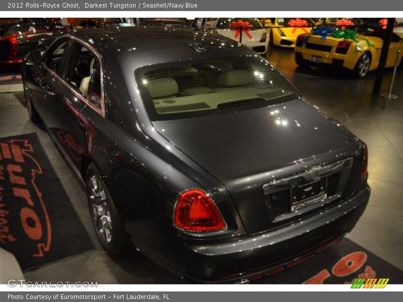Darkest Tungston / Seashell/Navy Blue 2012 Rolls-Royce Ghost