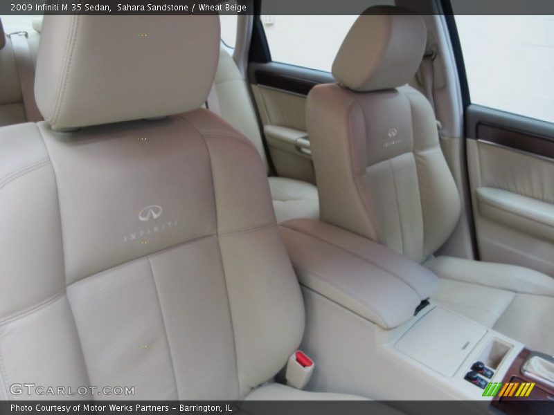 Sahara Sandstone / Wheat Beige 2009 Infiniti M 35 Sedan