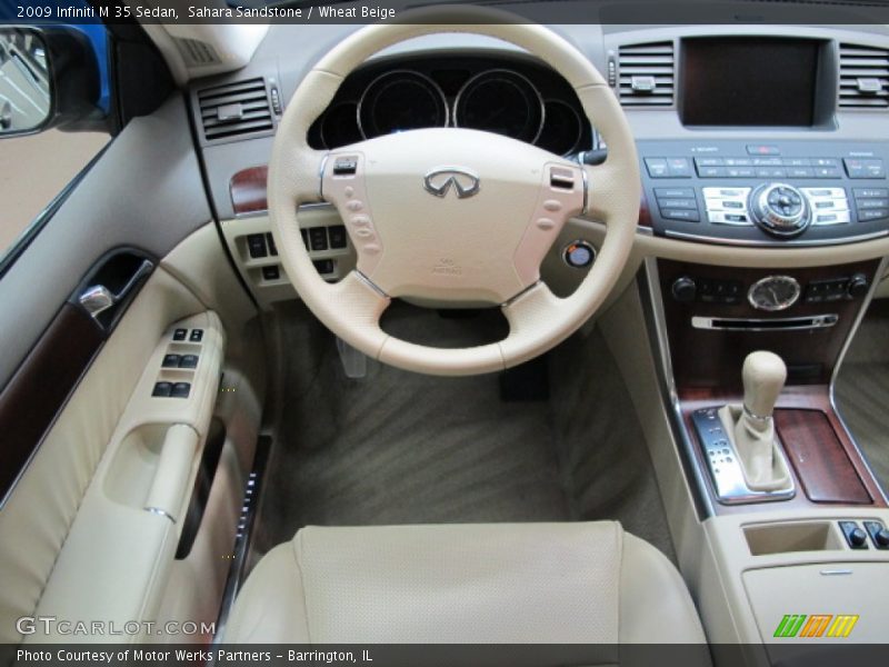 Sahara Sandstone / Wheat Beige 2009 Infiniti M 35 Sedan