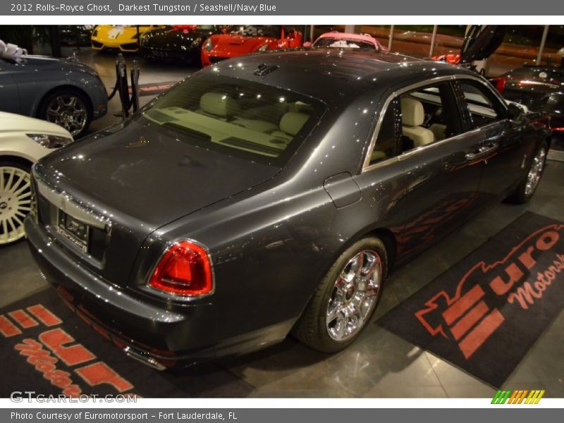 Darkest Tungston / Seashell/Navy Blue 2012 Rolls-Royce Ghost