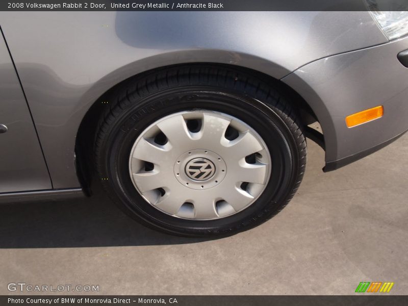 United Grey Metallic / Anthracite Black 2008 Volkswagen Rabbit 2 Door