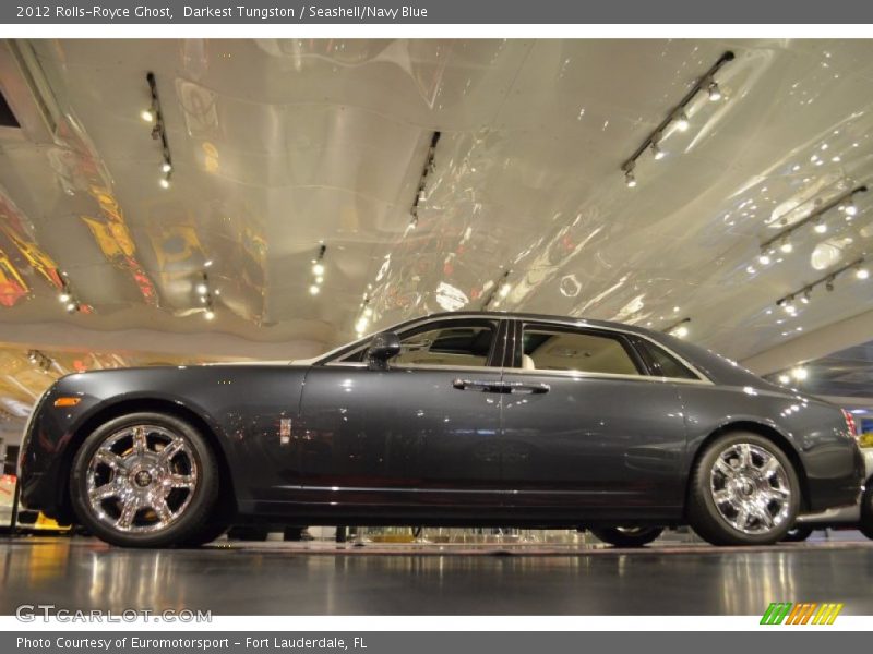 Darkest Tungston / Seashell/Navy Blue 2012 Rolls-Royce Ghost