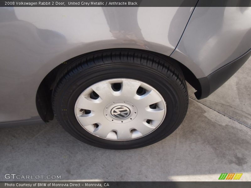 United Grey Metallic / Anthracite Black 2008 Volkswagen Rabbit 2 Door