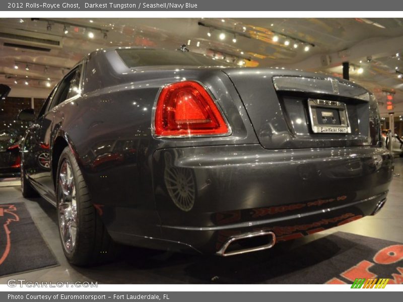 Darkest Tungston / Seashell/Navy Blue 2012 Rolls-Royce Ghost