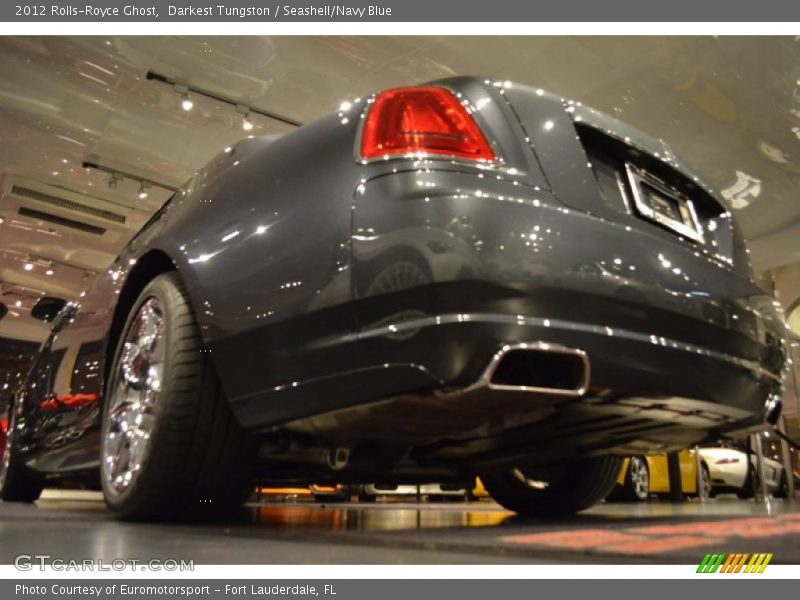 Darkest Tungston / Seashell/Navy Blue 2012 Rolls-Royce Ghost