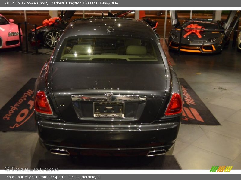 Darkest Tungston / Seashell/Navy Blue 2012 Rolls-Royce Ghost