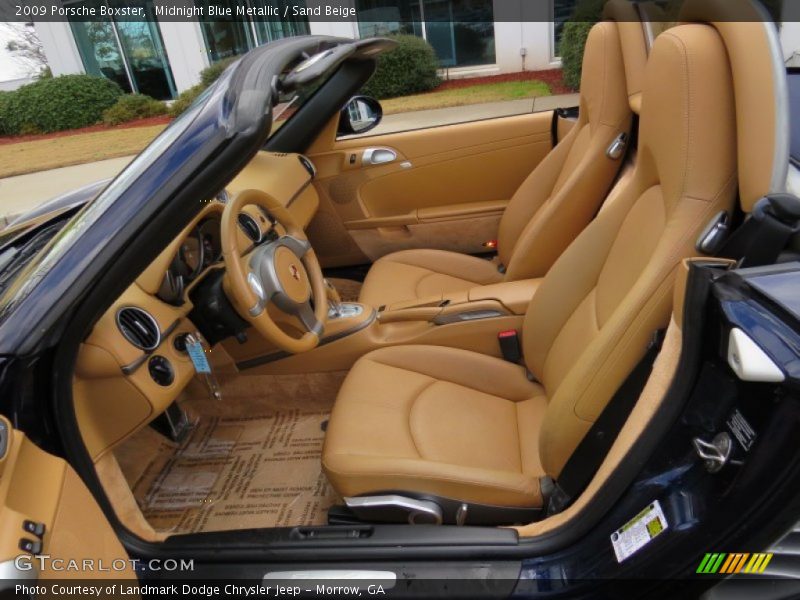  2009 Boxster  Sand Beige Interior