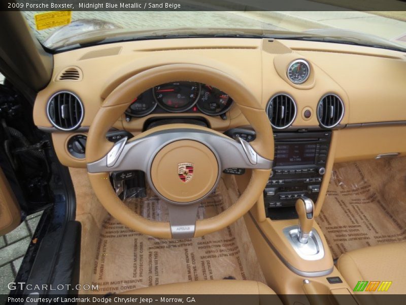 Dashboard of 2009 Boxster 