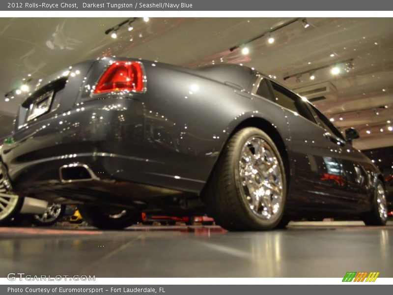 Darkest Tungston / Seashell/Navy Blue 2012 Rolls-Royce Ghost