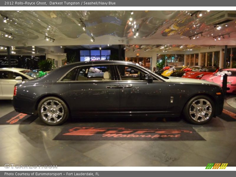 Darkest Tungston / Seashell/Navy Blue 2012 Rolls-Royce Ghost