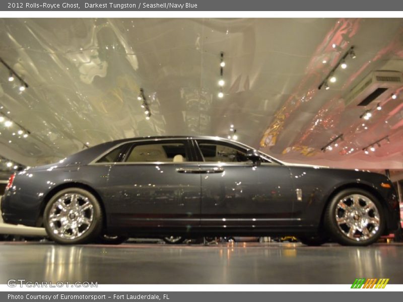 Darkest Tungston / Seashell/Navy Blue 2012 Rolls-Royce Ghost