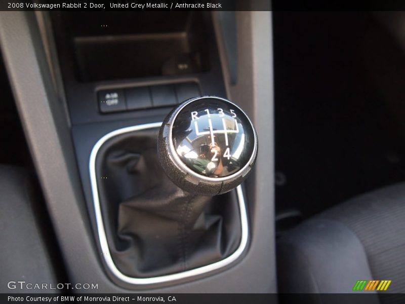 United Grey Metallic / Anthracite Black 2008 Volkswagen Rabbit 2 Door