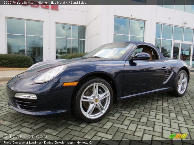 Front 3/4 View of 2009 Boxster 