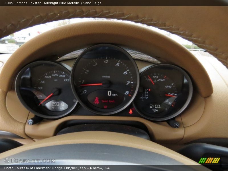  2009 Boxster   Gauges