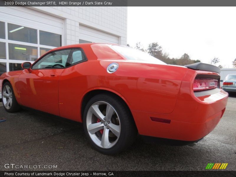 HEMI Orange / Dark Slate Gray 2009 Dodge Challenger SRT8