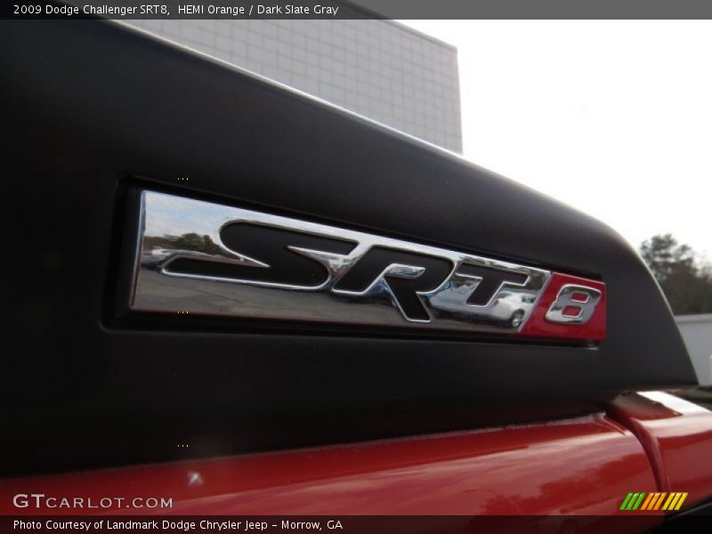 HEMI Orange / Dark Slate Gray 2009 Dodge Challenger SRT8