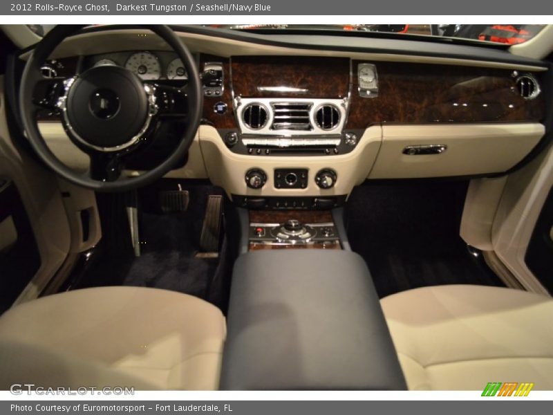Darkest Tungston / Seashell/Navy Blue 2012 Rolls-Royce Ghost