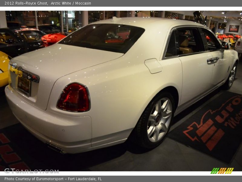 Arctic White / Moccasin 2012 Rolls-Royce Ghost