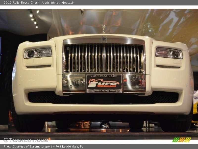 Arctic White / Moccasin 2012 Rolls-Royce Ghost