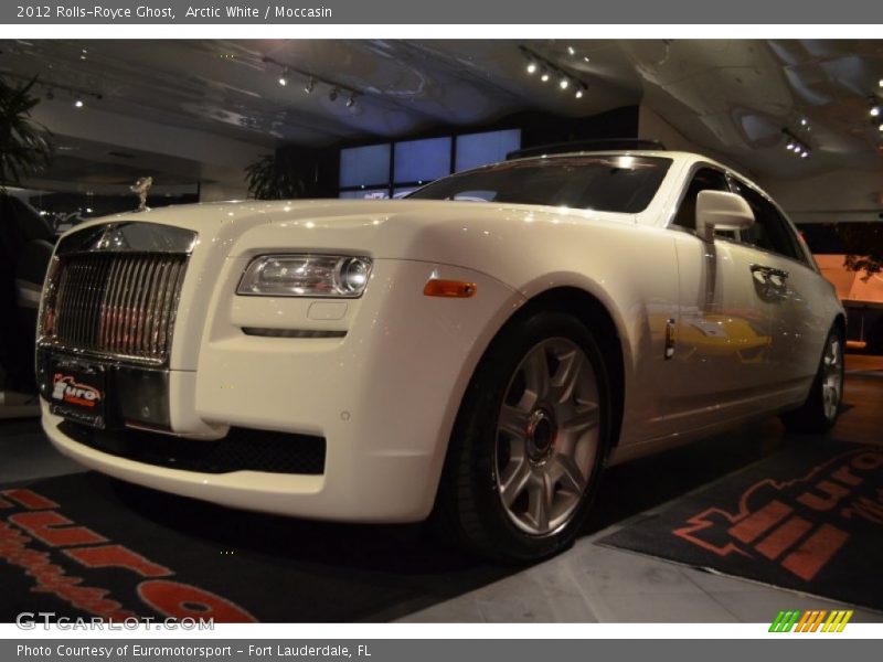 Arctic White / Moccasin 2012 Rolls-Royce Ghost