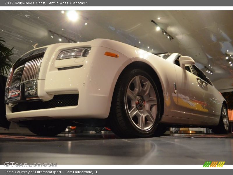 Arctic White / Moccasin 2012 Rolls-Royce Ghost