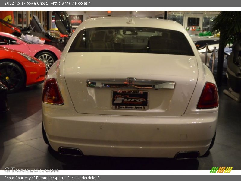 Arctic White / Moccasin 2012 Rolls-Royce Ghost