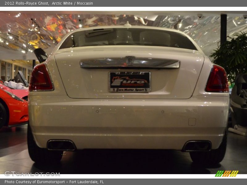 Arctic White / Moccasin 2012 Rolls-Royce Ghost