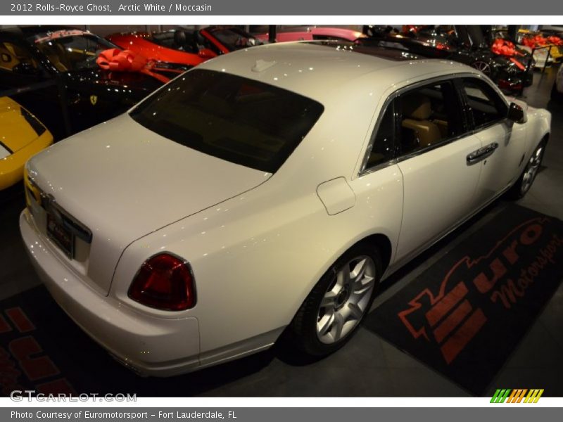 Arctic White / Moccasin 2012 Rolls-Royce Ghost