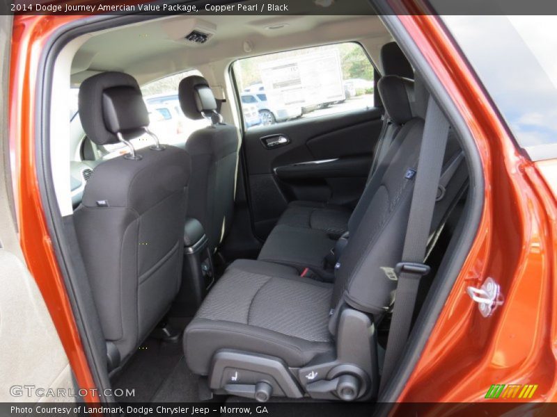 Copper Pearl / Black 2014 Dodge Journey Amercian Value Package