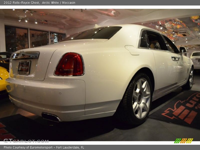 Arctic White / Moccasin 2012 Rolls-Royce Ghost
