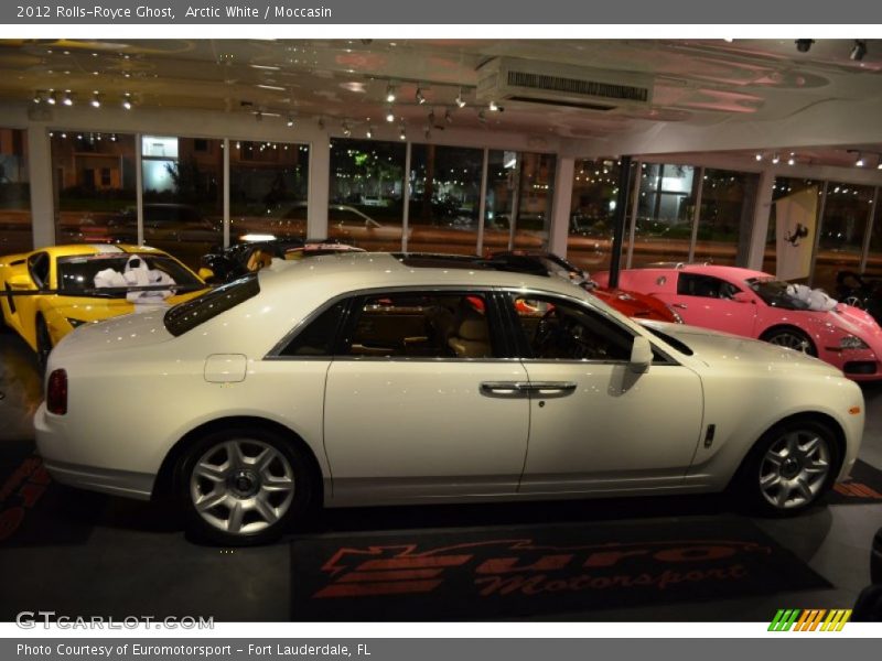 Arctic White / Moccasin 2012 Rolls-Royce Ghost