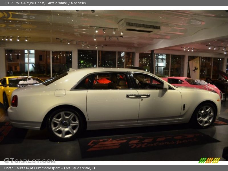 Arctic White / Moccasin 2012 Rolls-Royce Ghost