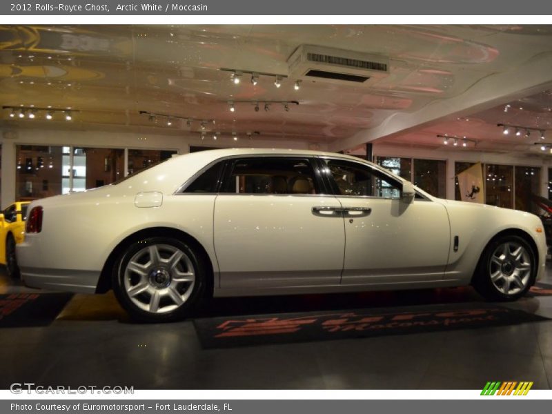 Arctic White / Moccasin 2012 Rolls-Royce Ghost