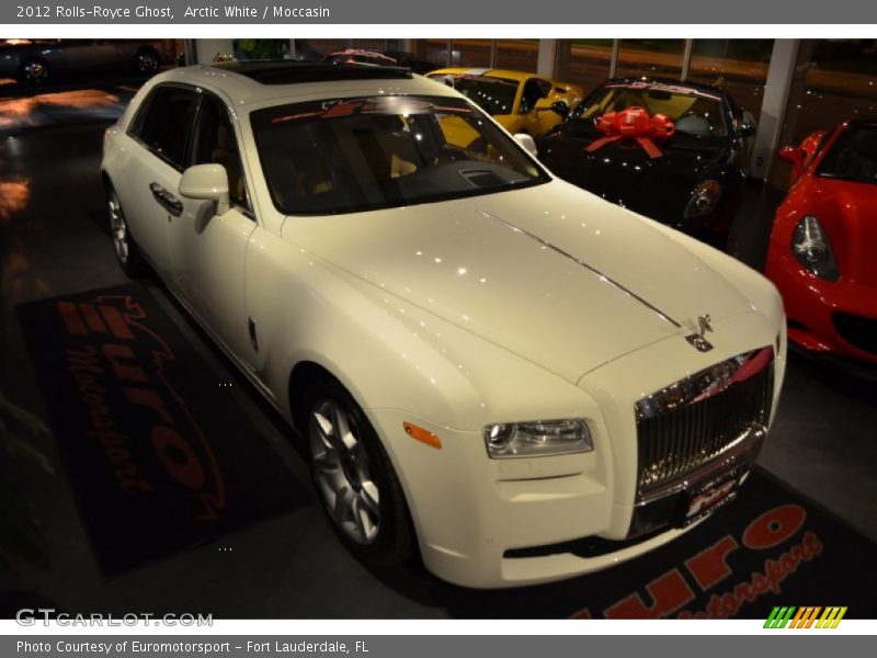 Arctic White / Moccasin 2012 Rolls-Royce Ghost