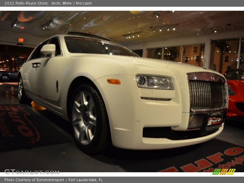 Arctic White / Moccasin 2012 Rolls-Royce Ghost