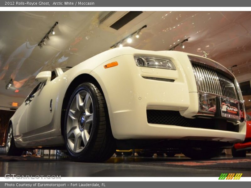 Arctic White / Moccasin 2012 Rolls-Royce Ghost