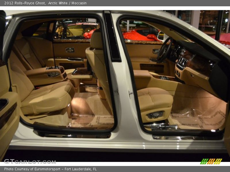 Arctic White / Moccasin 2012 Rolls-Royce Ghost