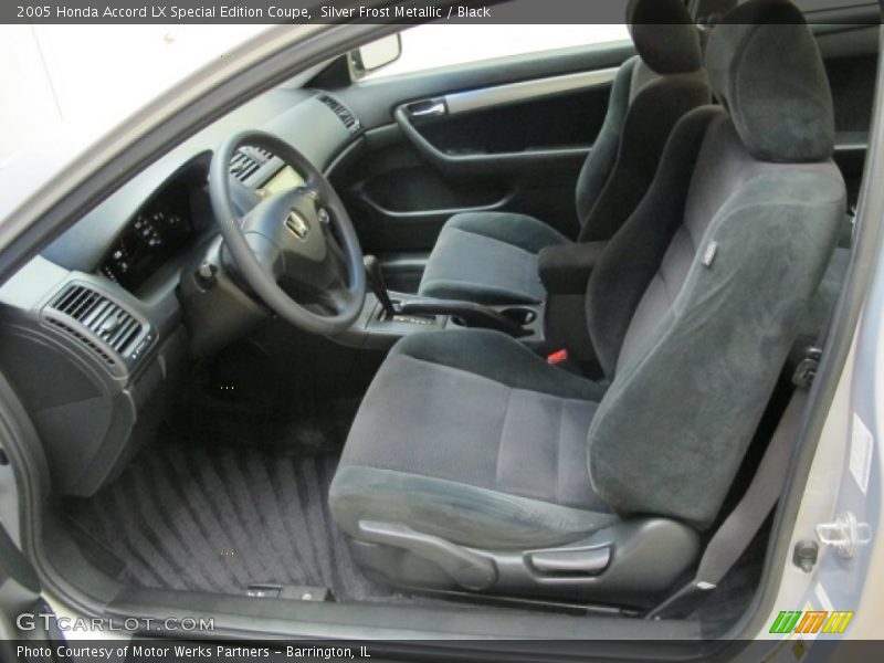 Silver Frost Metallic / Black 2005 Honda Accord LX Special Edition Coupe