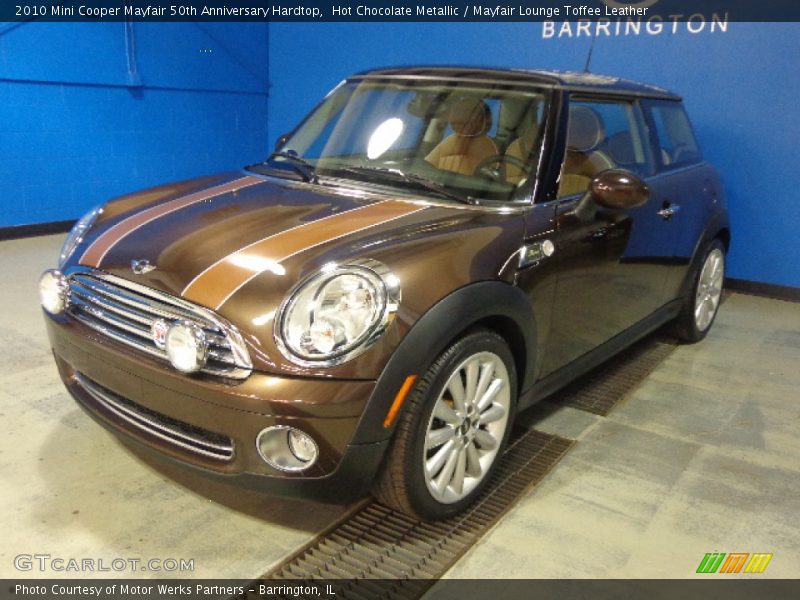 Hot Chocolate Metallic / Mayfair Lounge Toffee Leather 2010 Mini Cooper Mayfair 50th Anniversary Hardtop