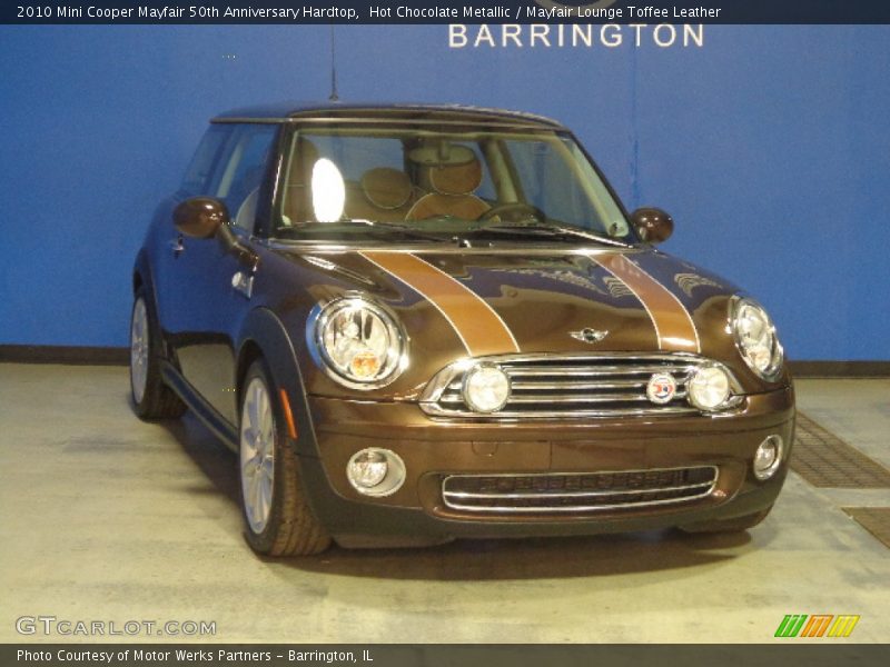 Hot Chocolate Metallic / Mayfair Lounge Toffee Leather 2010 Mini Cooper Mayfair 50th Anniversary Hardtop