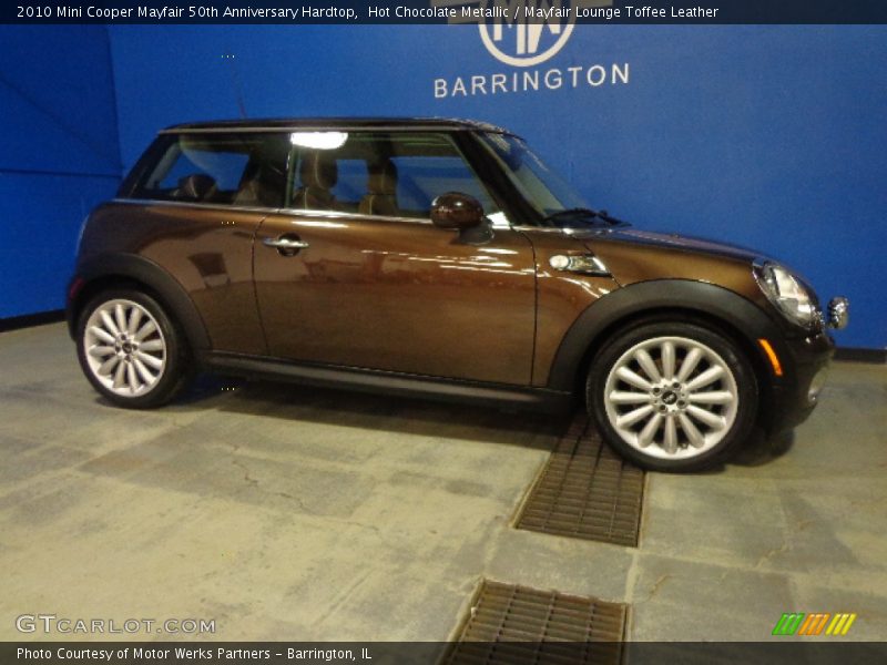 Hot Chocolate Metallic / Mayfair Lounge Toffee Leather 2010 Mini Cooper Mayfair 50th Anniversary Hardtop