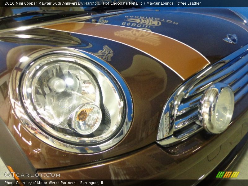 Hot Chocolate Metallic / Mayfair Lounge Toffee Leather 2010 Mini Cooper Mayfair 50th Anniversary Hardtop