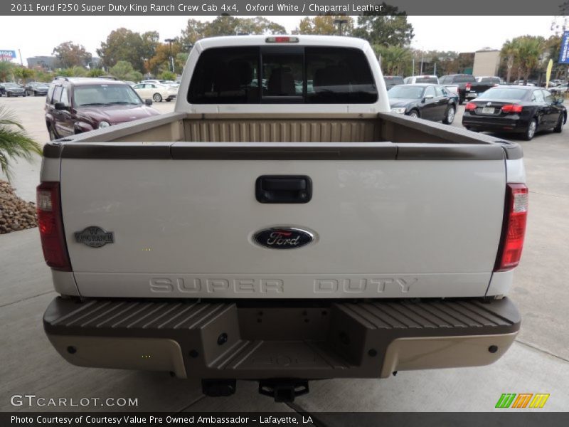 Oxford White / Chaparral Leather 2011 Ford F250 Super Duty King Ranch Crew Cab 4x4