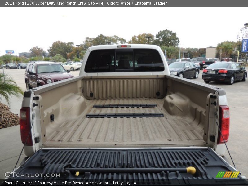 Oxford White / Chaparral Leather 2011 Ford F250 Super Duty King Ranch Crew Cab 4x4