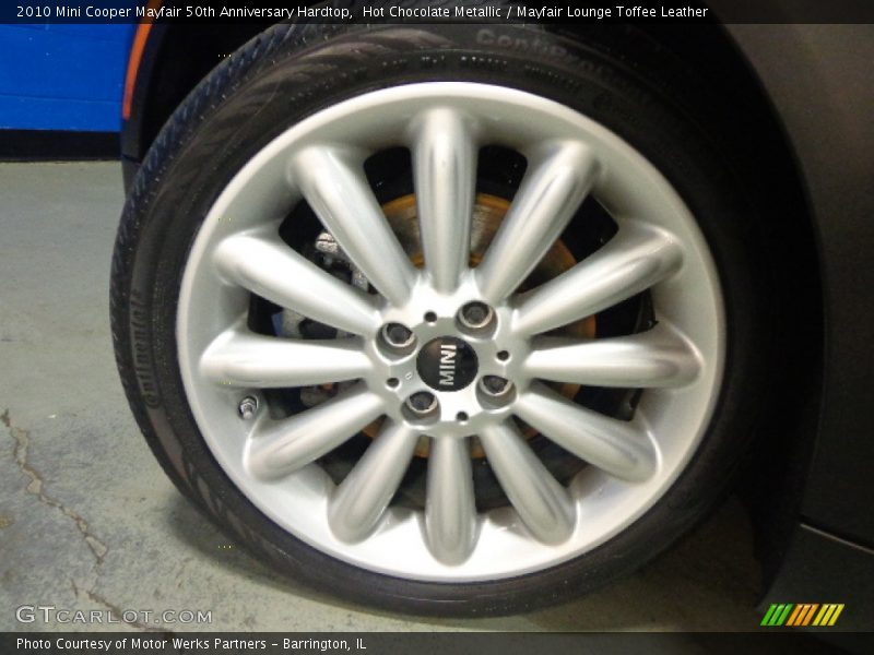 Hot Chocolate Metallic / Mayfair Lounge Toffee Leather 2010 Mini Cooper Mayfair 50th Anniversary Hardtop