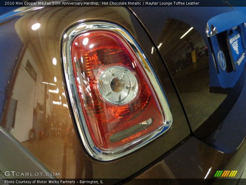 Hot Chocolate Metallic / Mayfair Lounge Toffee Leather 2010 Mini Cooper Mayfair 50th Anniversary Hardtop