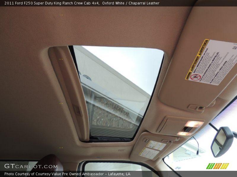 Oxford White / Chaparral Leather 2011 Ford F250 Super Duty King Ranch Crew Cab 4x4